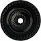 Ekena Millwork Sunflower Ceiling Medallion (Canopies up to 5 5/8"), 29 1/2"OD x 3 5/8"ID x 1 5/8"P, Black Pearl CM29SFBPS - alternate 1